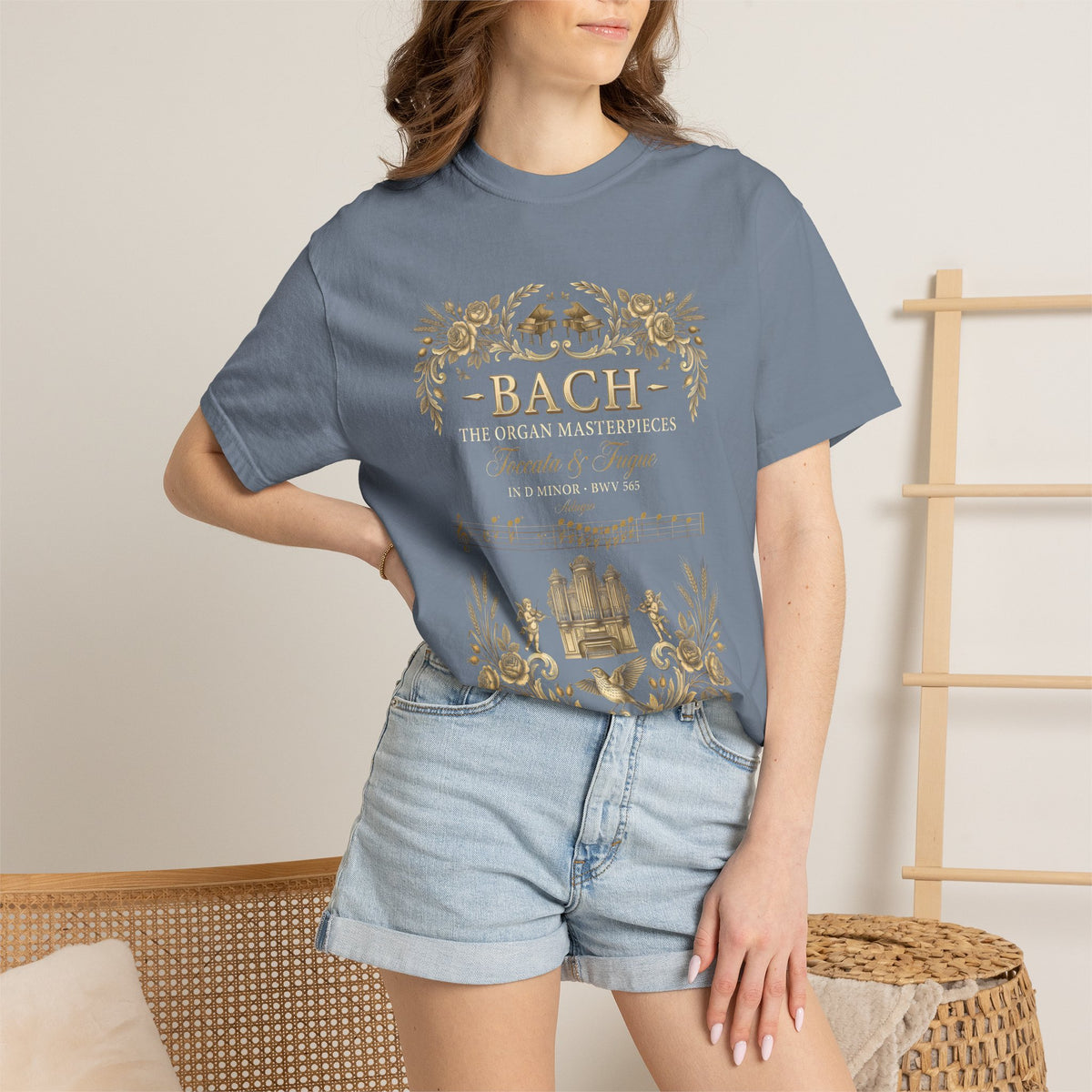 Bach T-Shirt — Toccata in D minor BWV 565