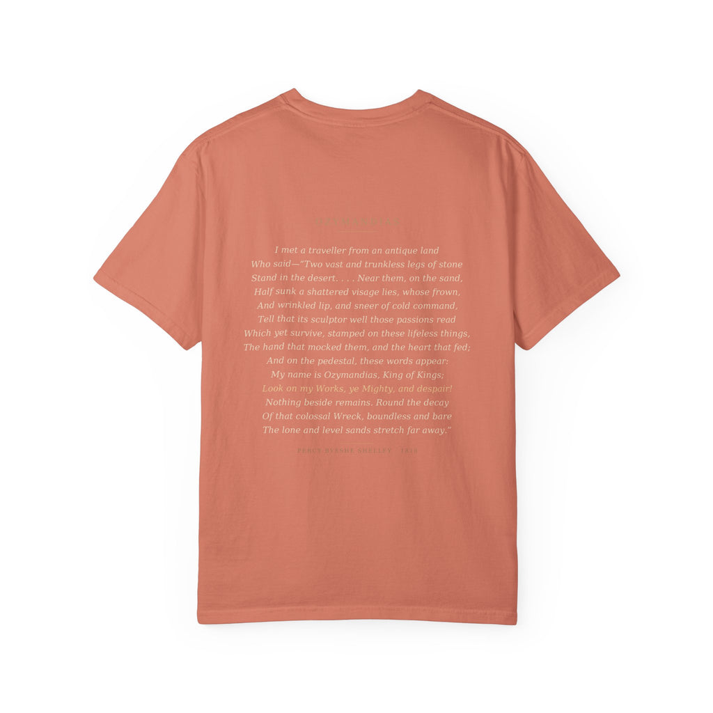 Ozymandias Poetry T-Shirt — Shelley Sonnet