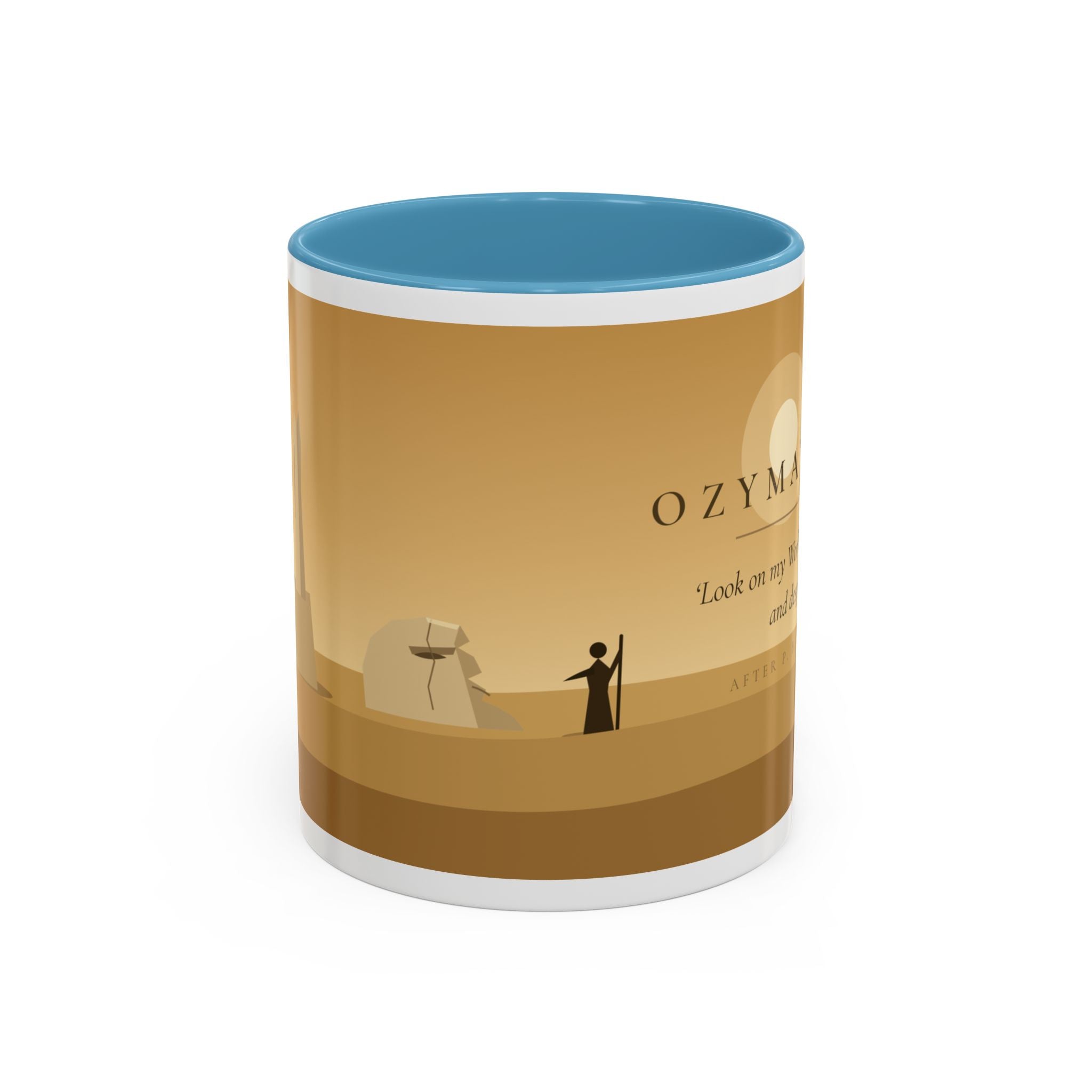 Ozymandias Mug — Shelley's Sonnet | Palimpsest