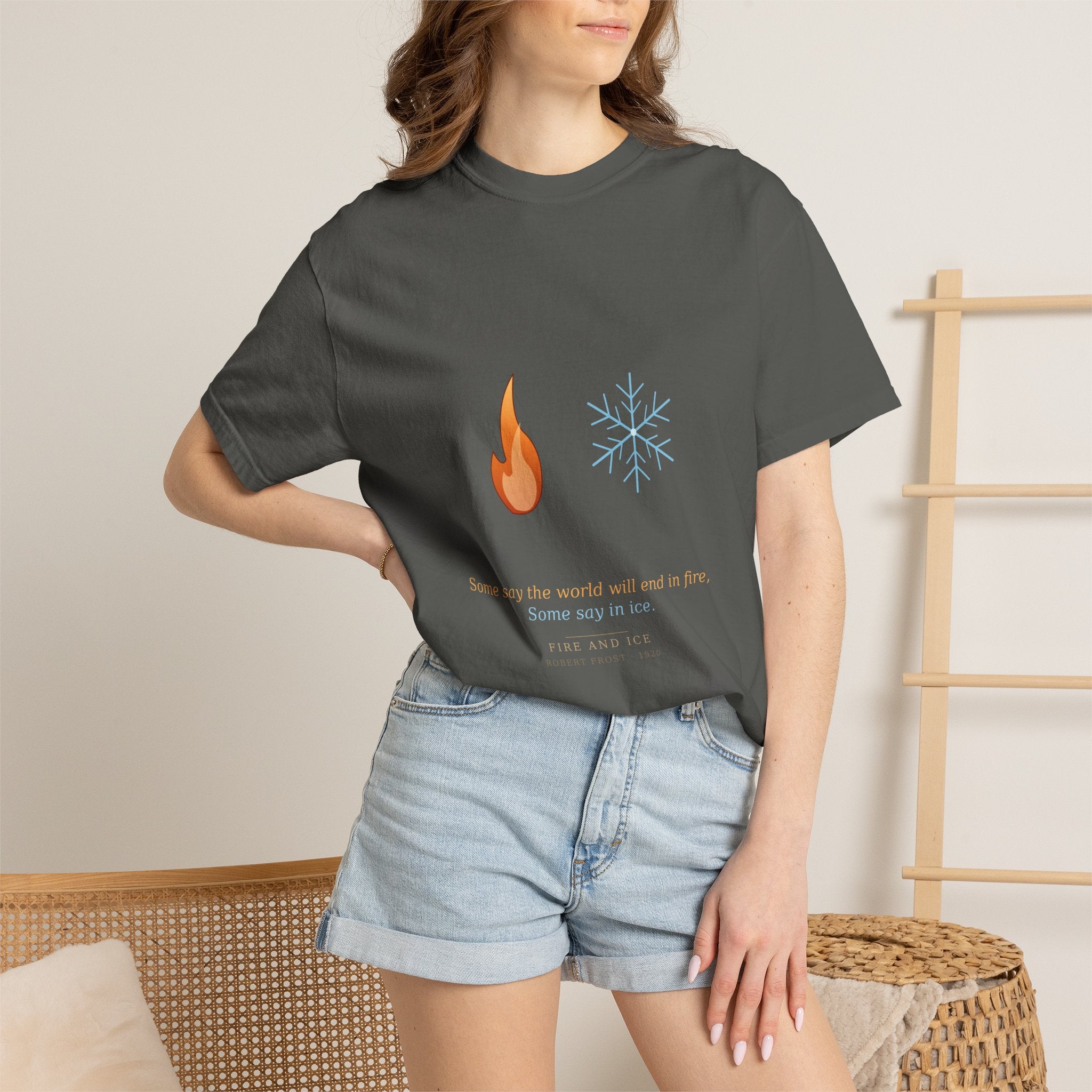 Fire and Ice Tee — Frost | Palimpsest