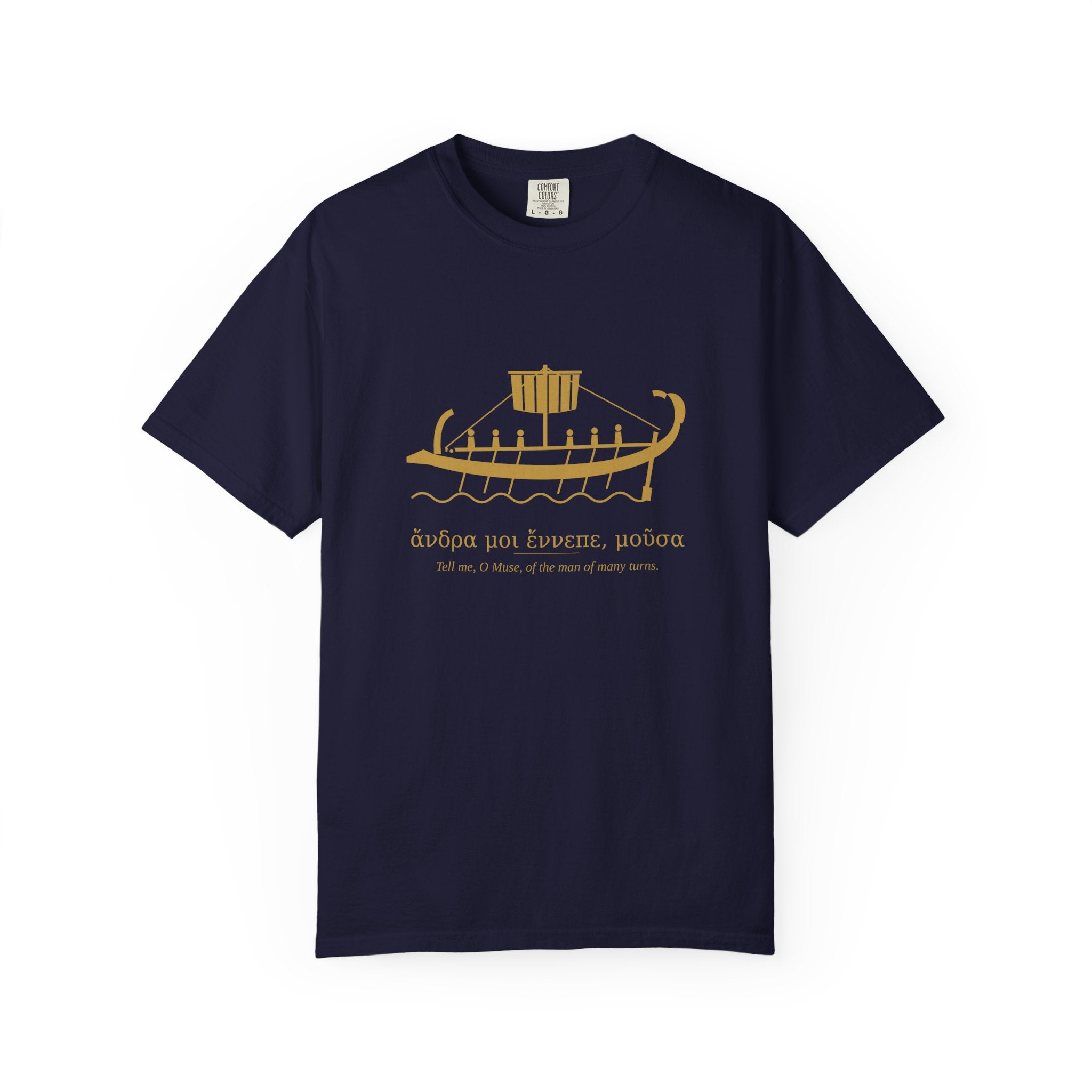 Odyssey Ship Tee — Homer's Galley | Palimpsest