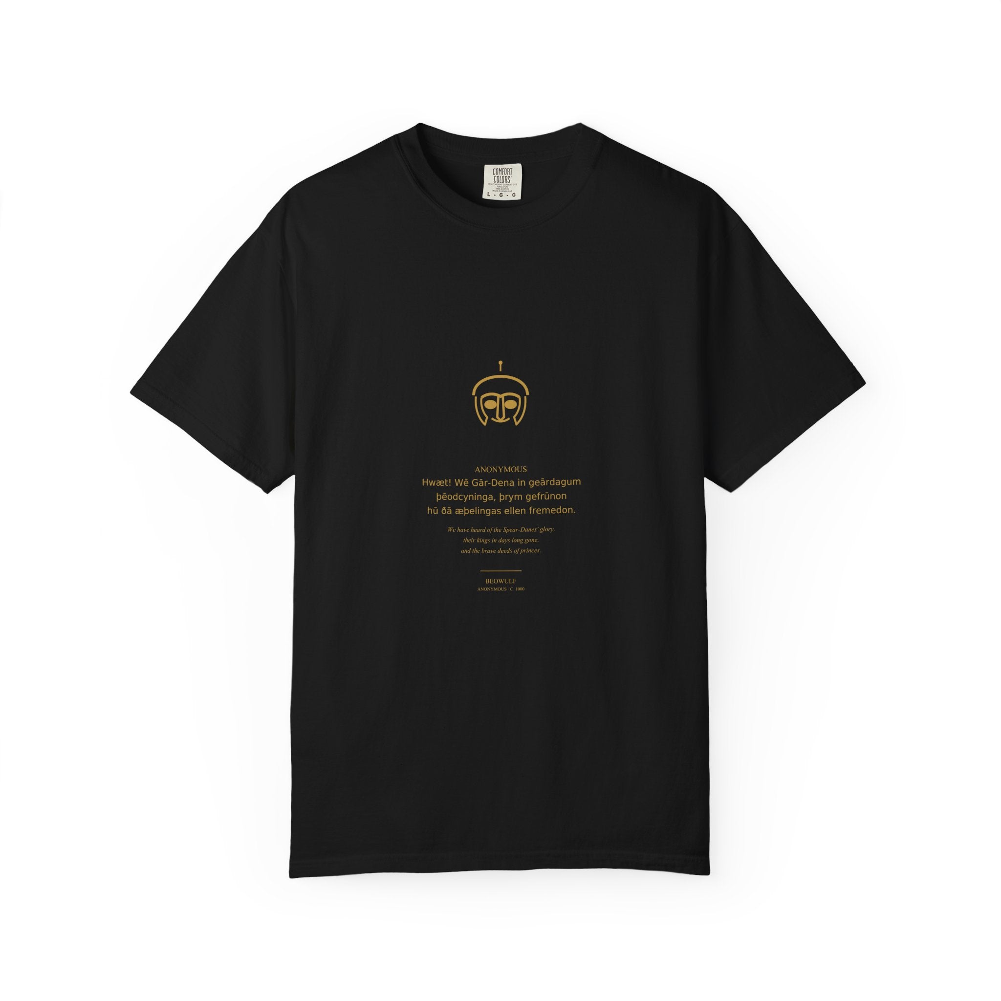 Beowulf Tee — Old English Epic | Palimpsest