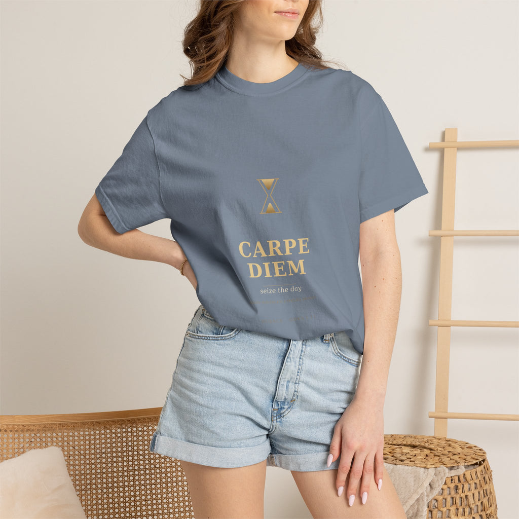 Carpe Diem Tee — Horace | Palimpsest