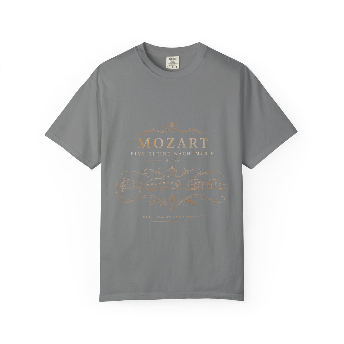 Mozart Eine Kleine Nachtmusik T-Shirt – Classical Music Sheet Art Tee