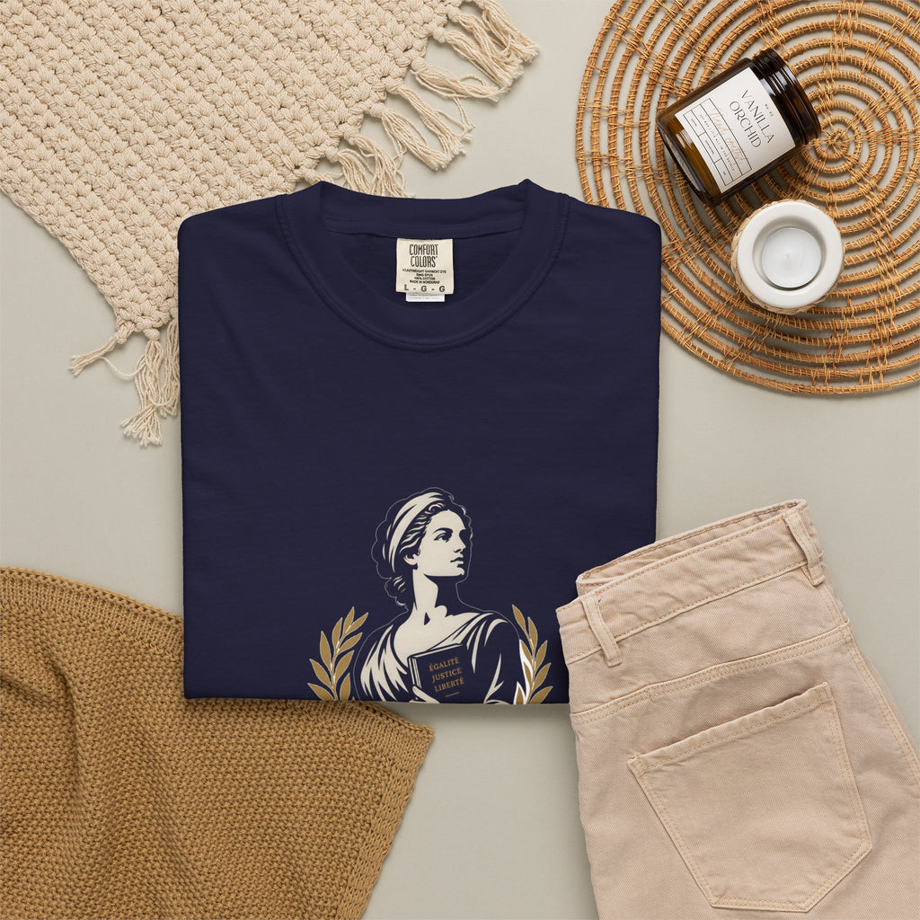 Olympe de Gouges "Rights of Woman / Droits de la Femme" Bilingual Feminist Tee