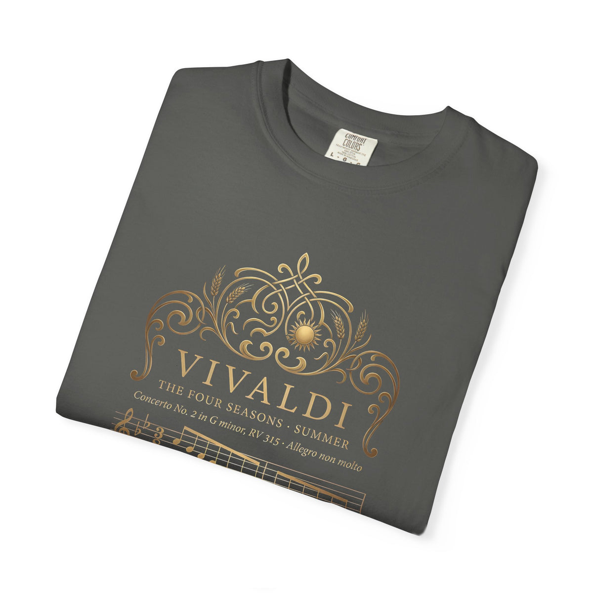 Vivaldi T-Shirt — The Four Seasons "Summer" RV 315