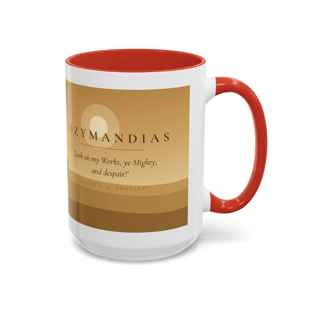 Ozymandias Mug — Shelley's Sonnet | Palimpsest