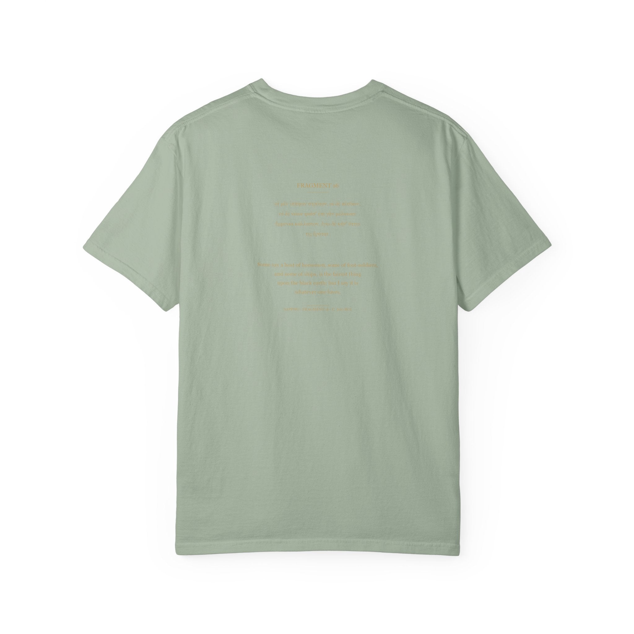 Sappho Tee — Fragment 16 | Palimpsest