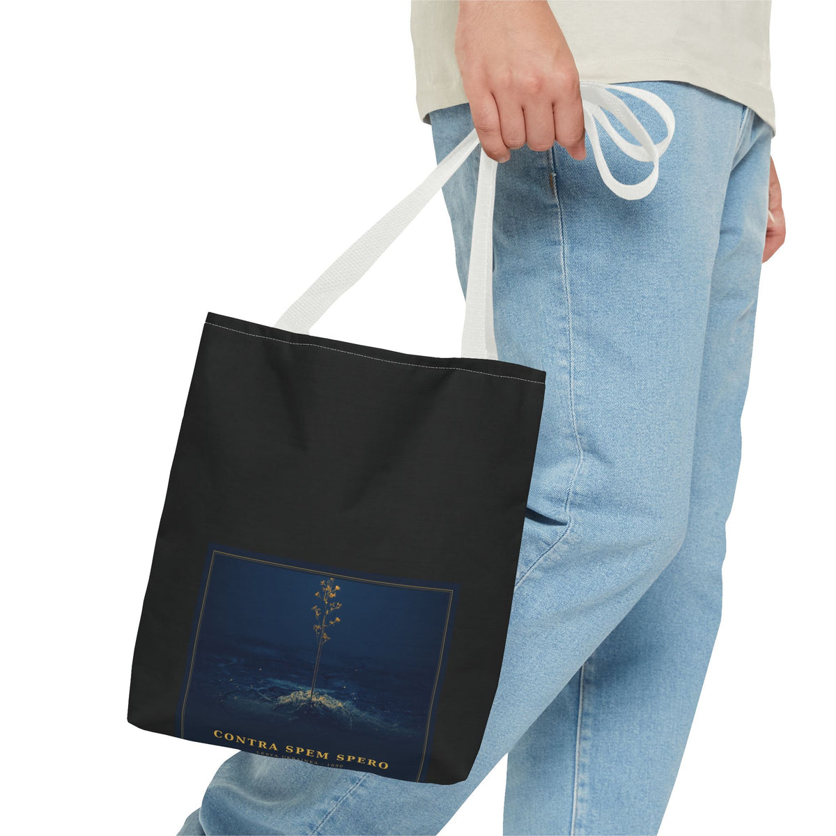Contra Spem Spero Tote Bag — Lesya Ukrainka | Ukrainian Poem Literary Tote | Palimpsest