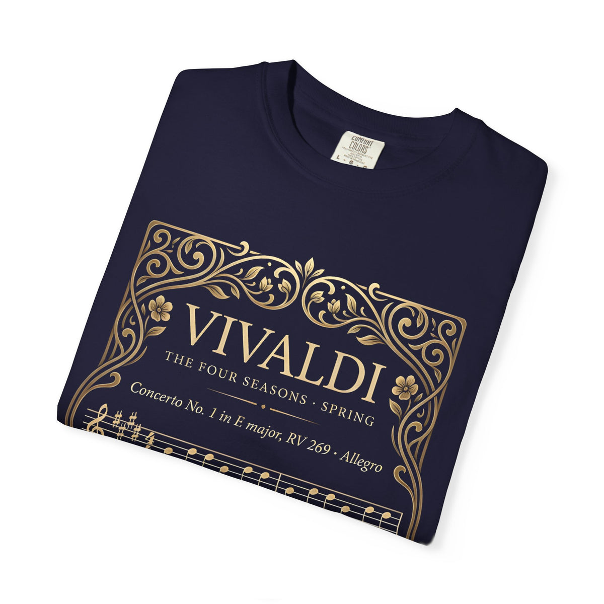 Vivaldi T-Shirt — The Four Seasons "Spring" RV 269