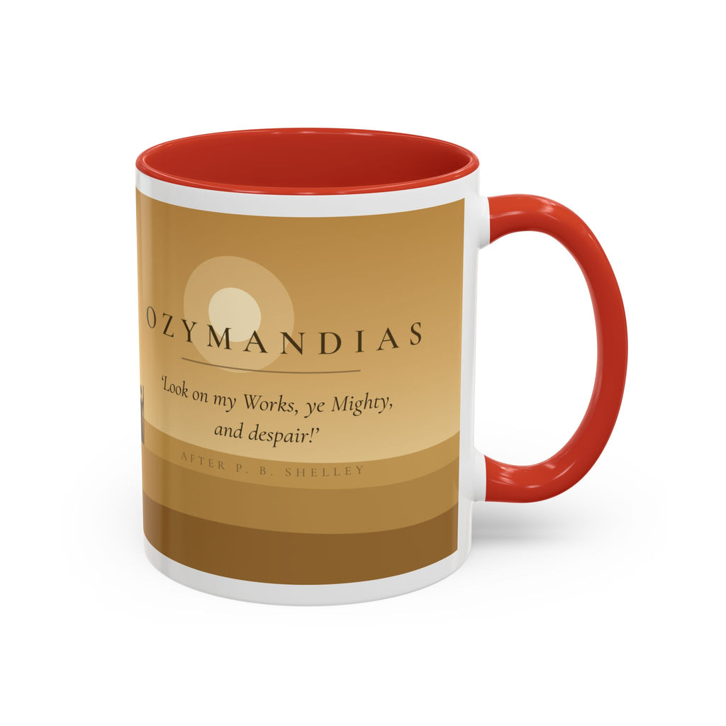 Ozymandias Mug — Shelley's Sonnet | Palimpsest