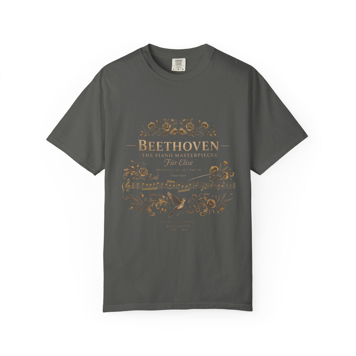 Beethoven T-Shirt — Für Elise (Bagatelle No. 25)
