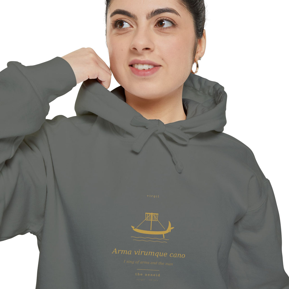 The Aeneid Hoodie | Virgil Epic Poem Vintage Literary Sweatshirt