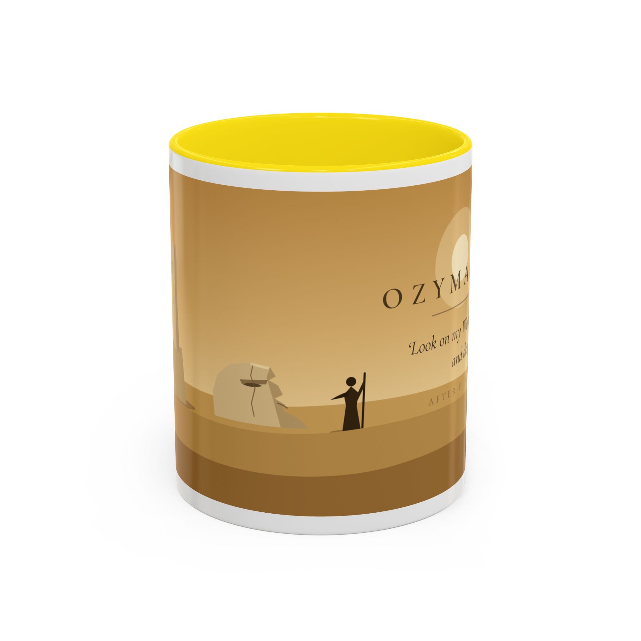 Ozymandias Mug — Shelley's Sonnet | Palimpsest