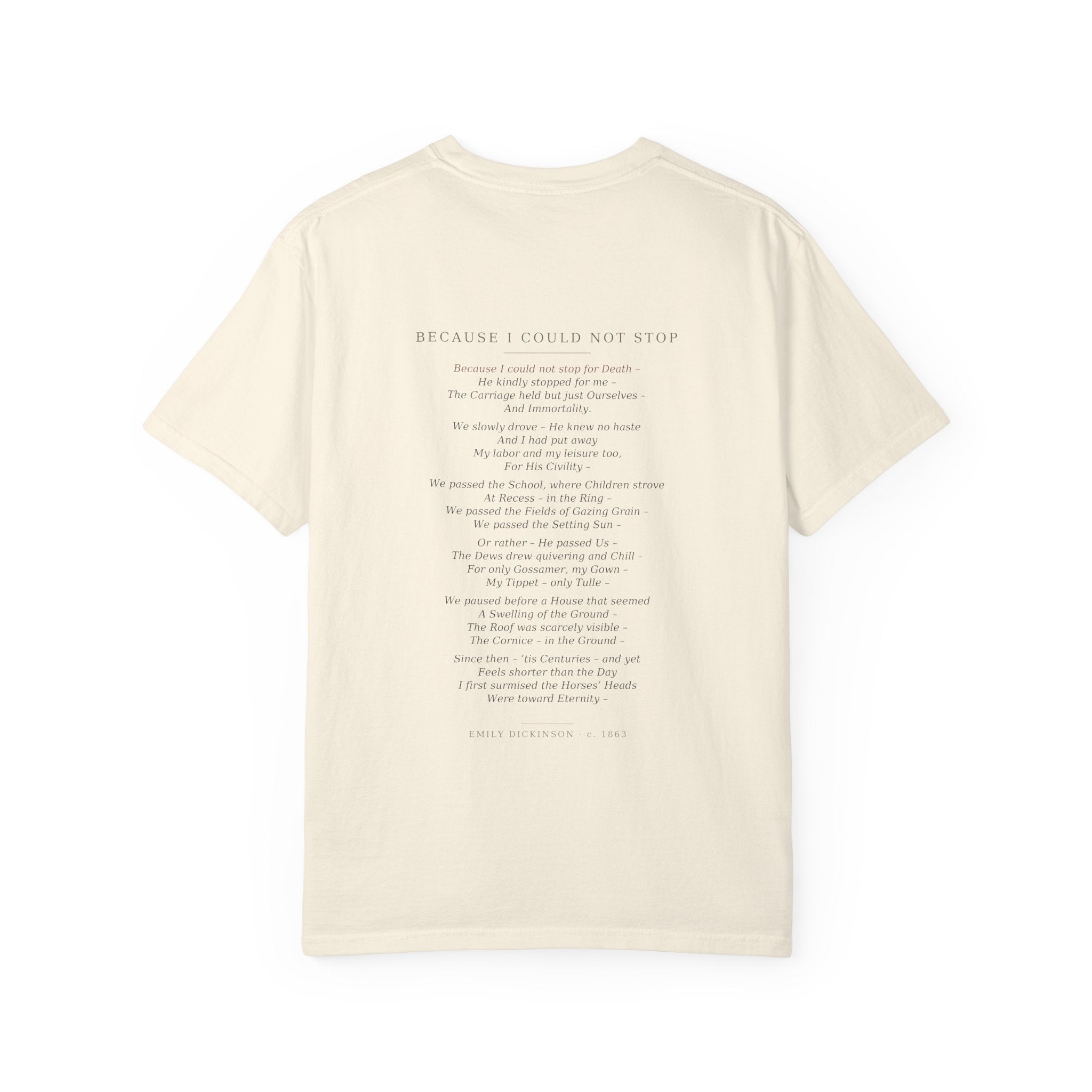 Because I Could Not Stop for Death — Dickinson | Palimpsest