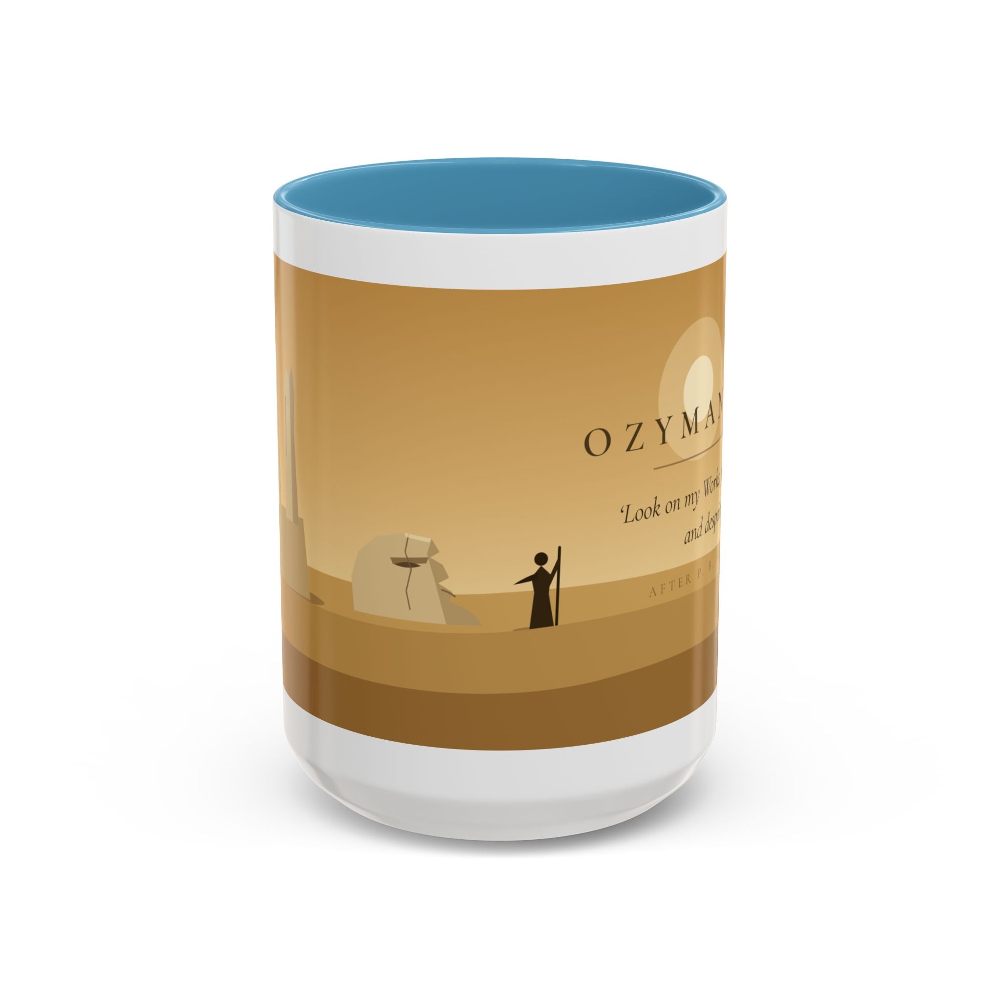 Ozymandias Mug — Shelley's Sonnet | Palimpsest