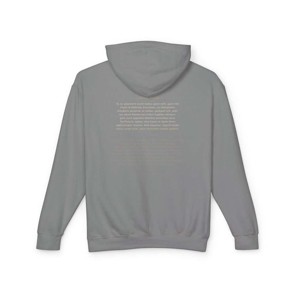 Carpe Diem Hoodie — Horace | Palimpsest