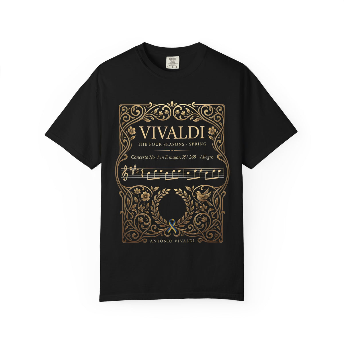 Vivaldi T-Shirt — The Four Seasons "Spring" RV 269