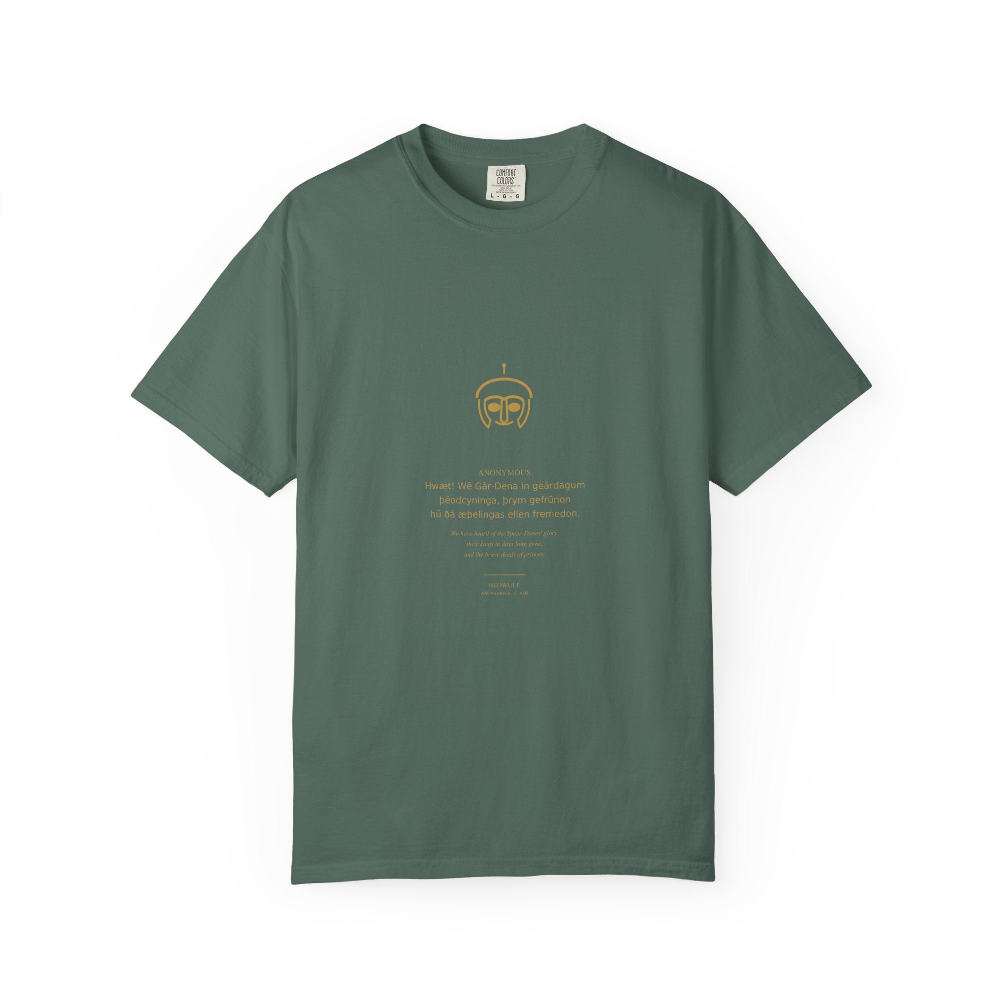 Beowulf Tee — Old English Epic | Palimpsest