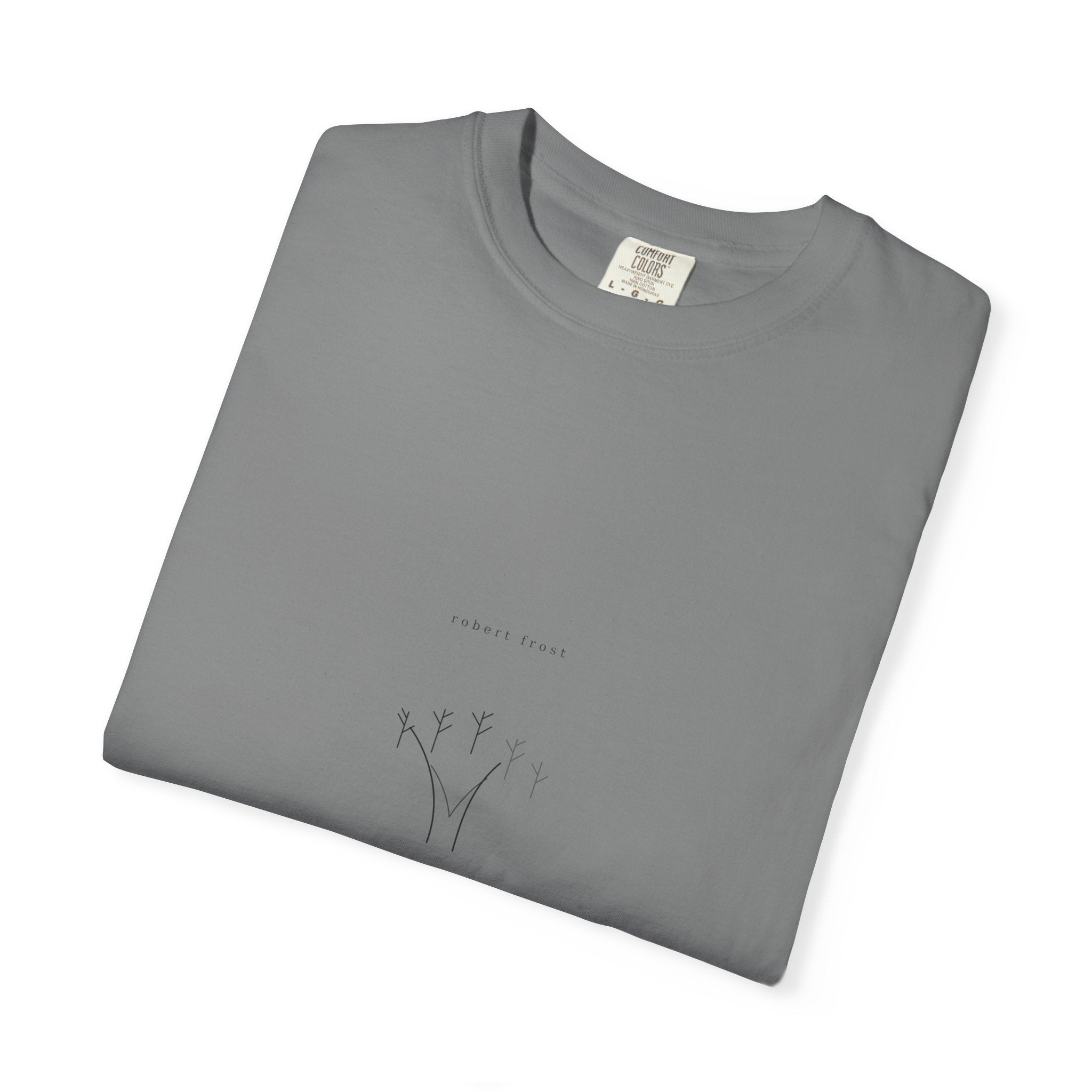 The Road Not Taken Tee — Frost | Palimpsest