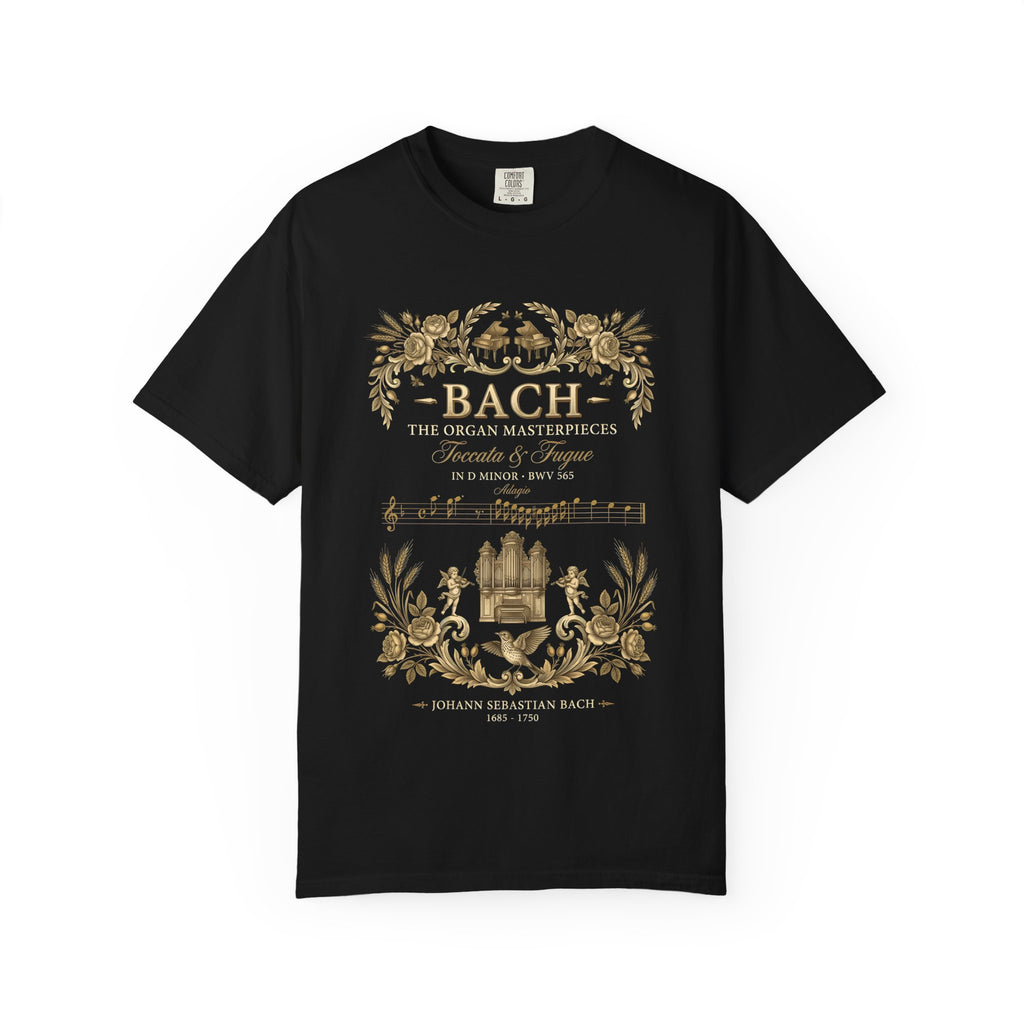 Bach T-Shirt — Toccata in D minor BWV 565