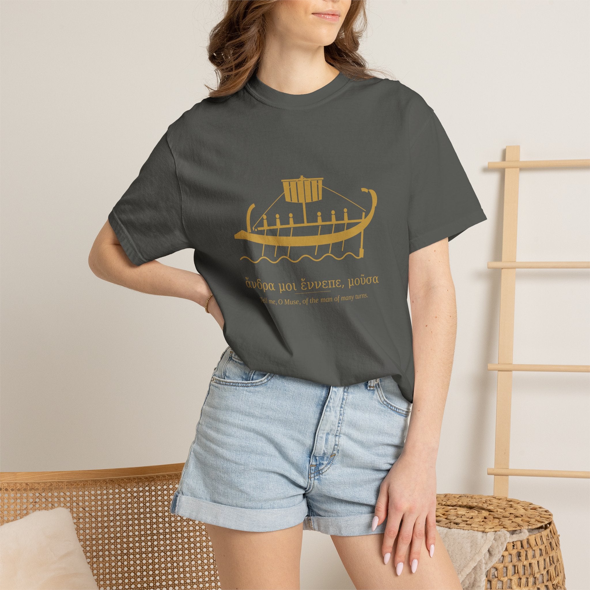 Odyssey Ship Tee — Homer's Galley | Palimpsest