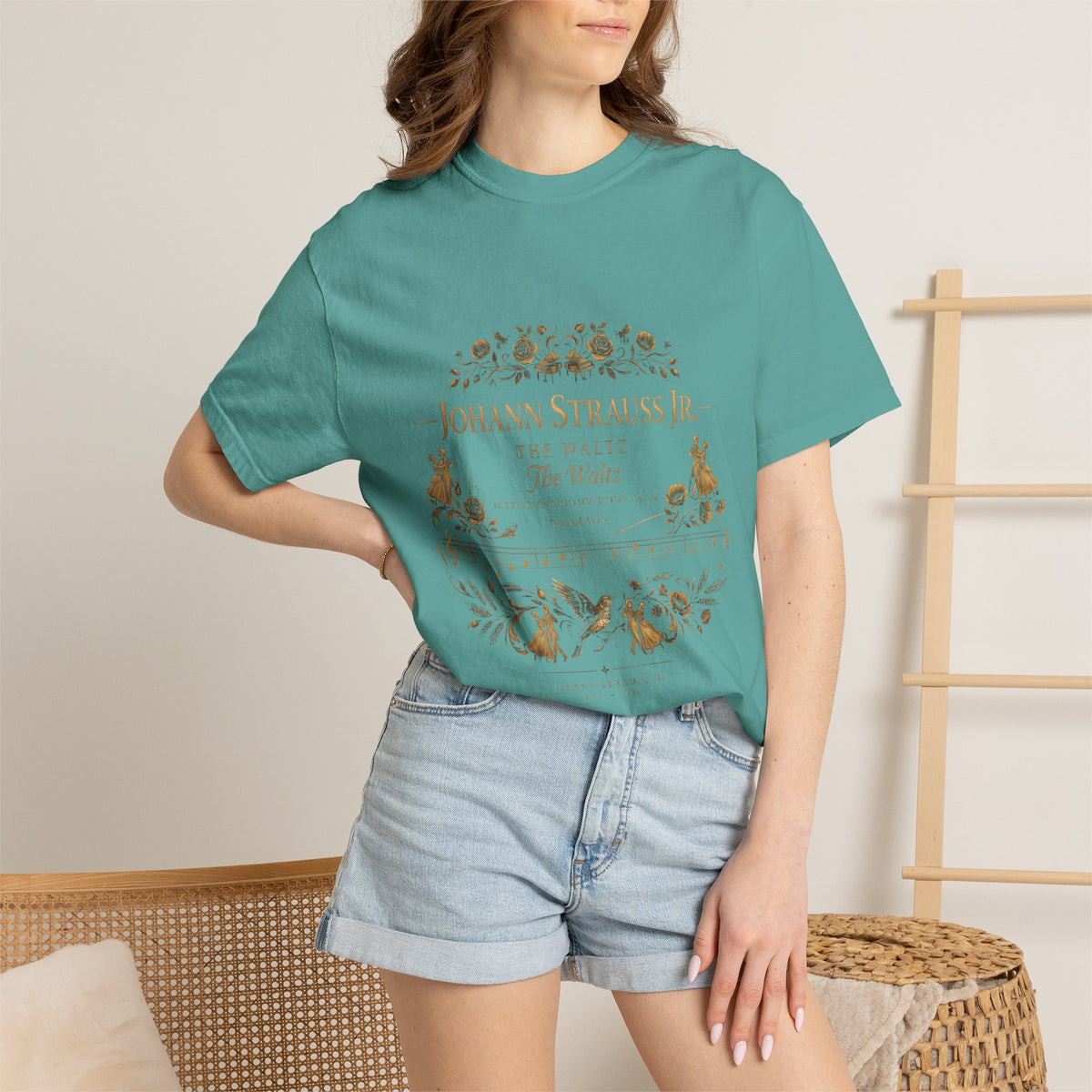 Johann Strauss II T-Shirt — The Blue Danube Waltz (Op. 314)
