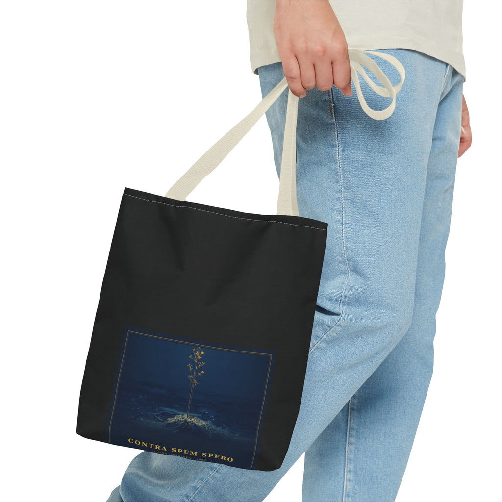 Contra Spem Spero Tote Bag — Lesya Ukrainka | Ukrainian Poem Literary Tote | Palimpsest