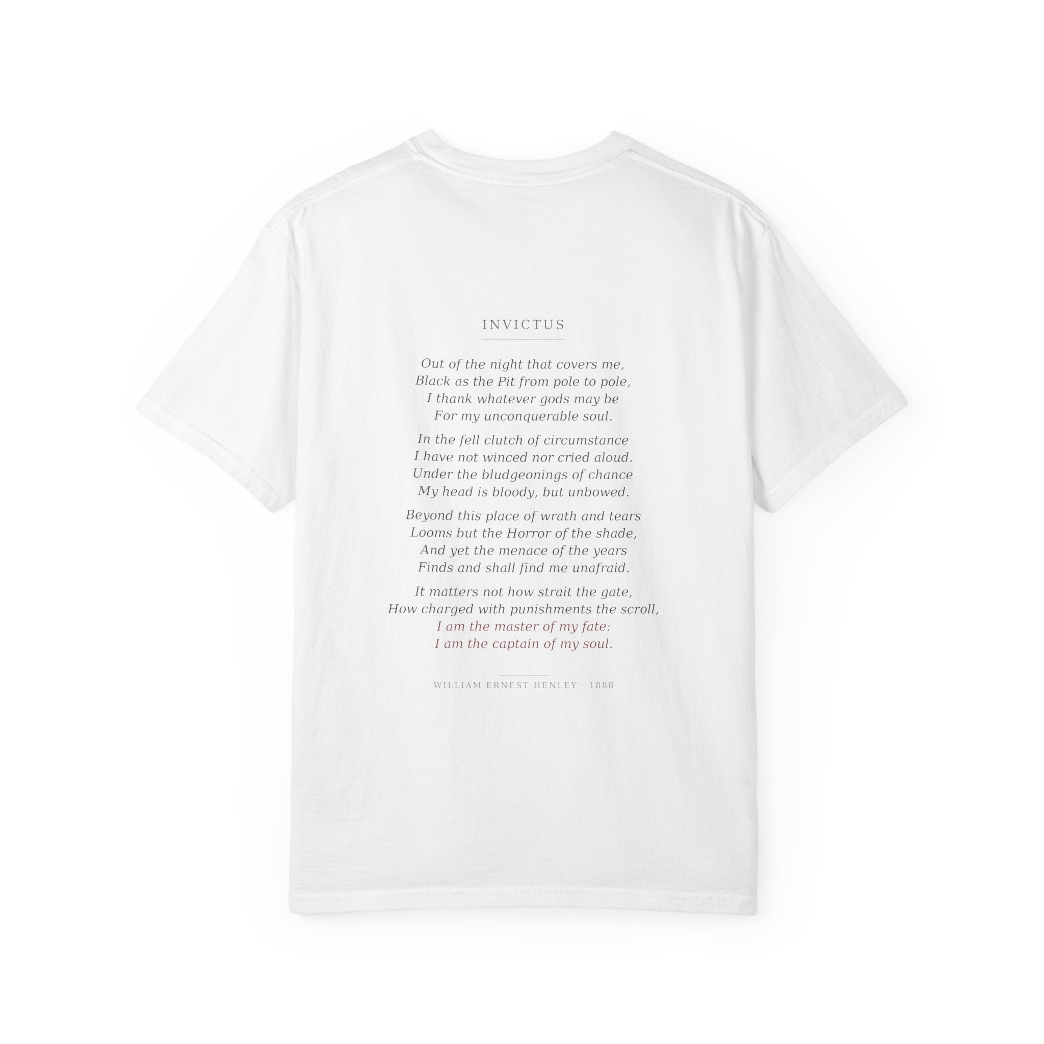 Invictus Tee — Henley | Palimpsest