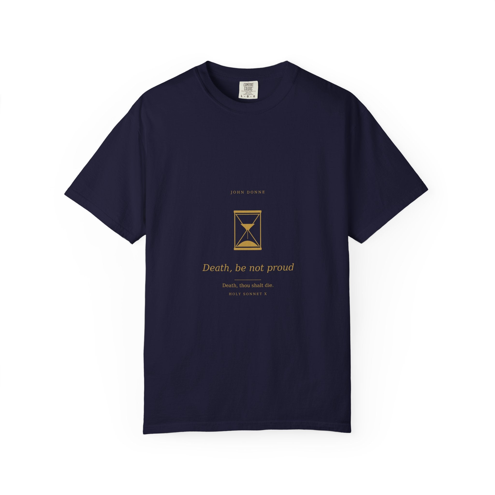Death Be Not Proud Tee — Donne | Palimpsest