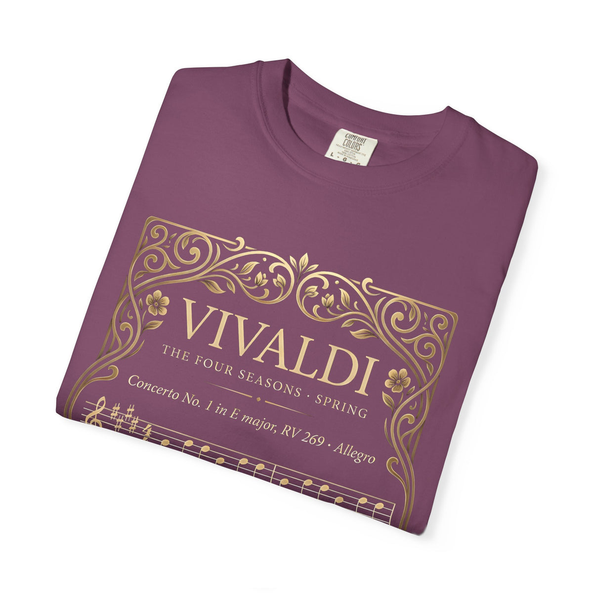 Vivaldi T-Shirt — The Four Seasons "Spring" RV 269