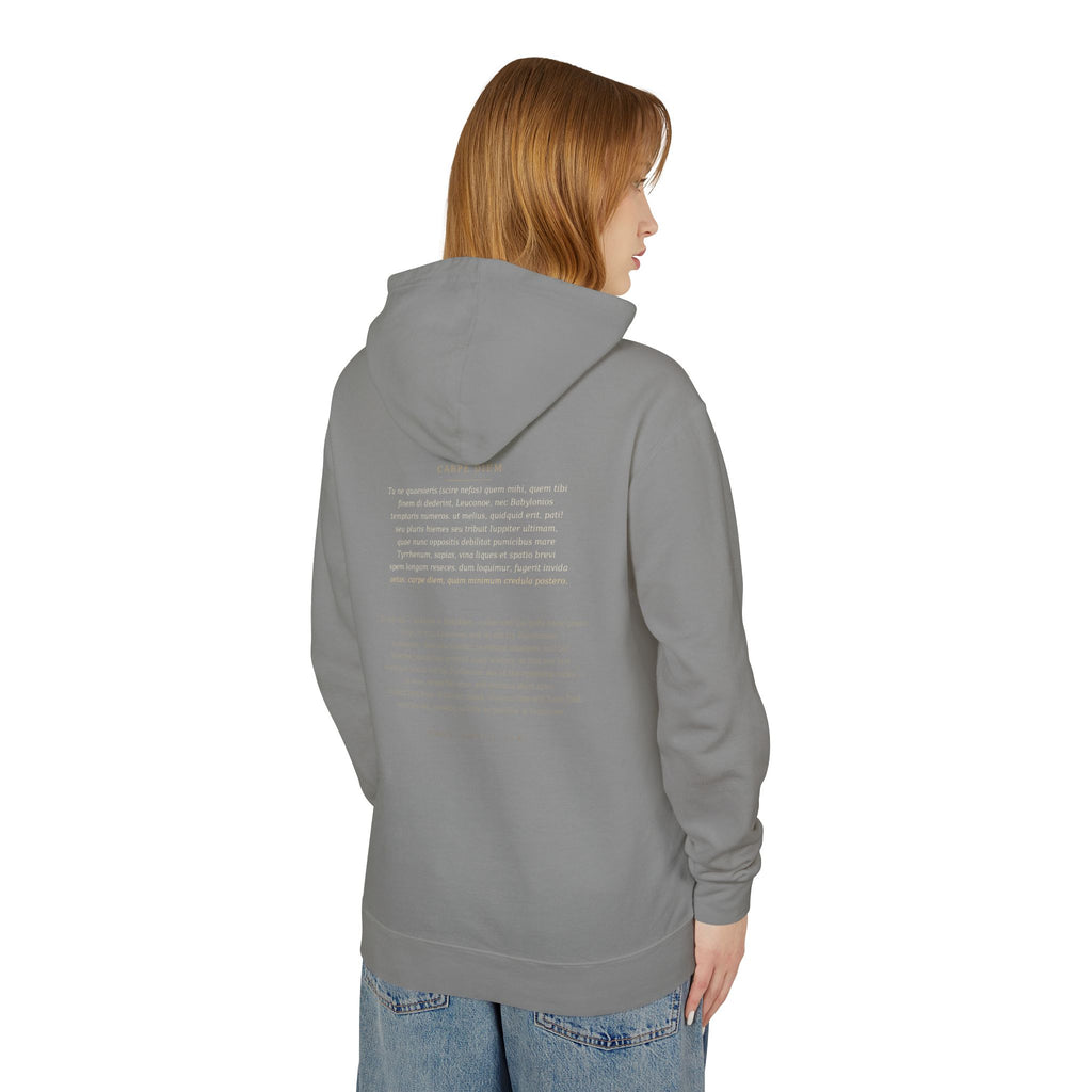 Carpe Diem Hoodie — Horace | Palimpsest