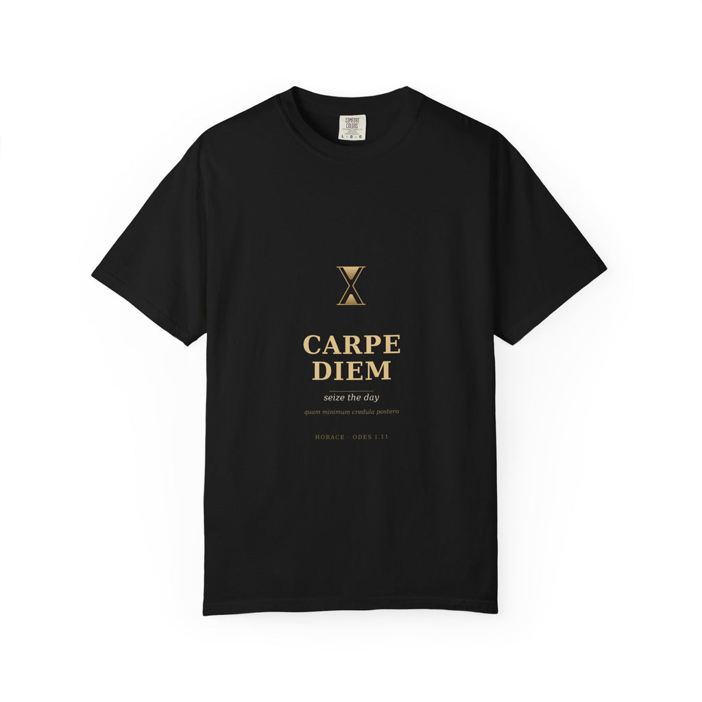 Carpe Diem Tee — Horace | Palimpsest