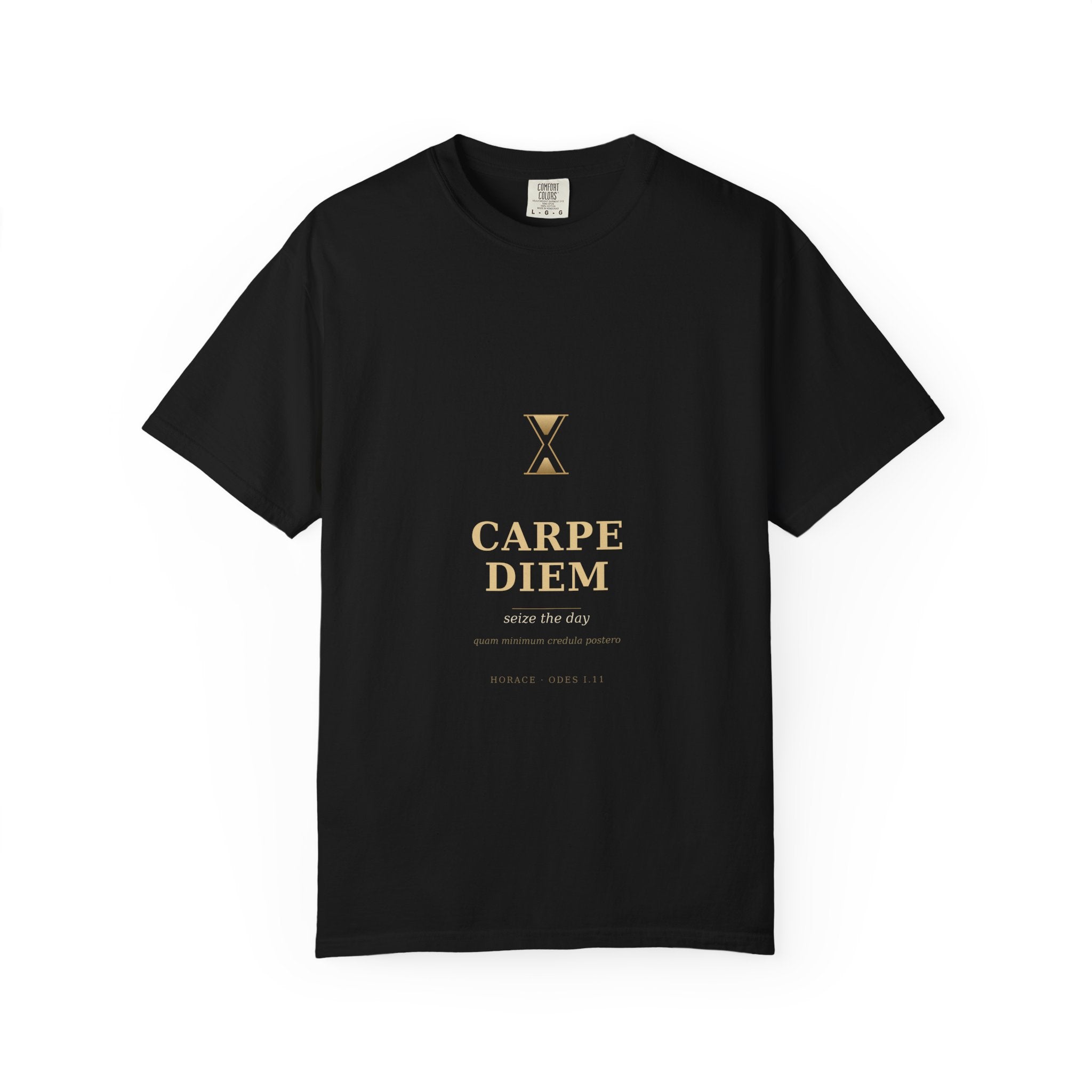Carpe Diem Tee — Horace | Palimpsest