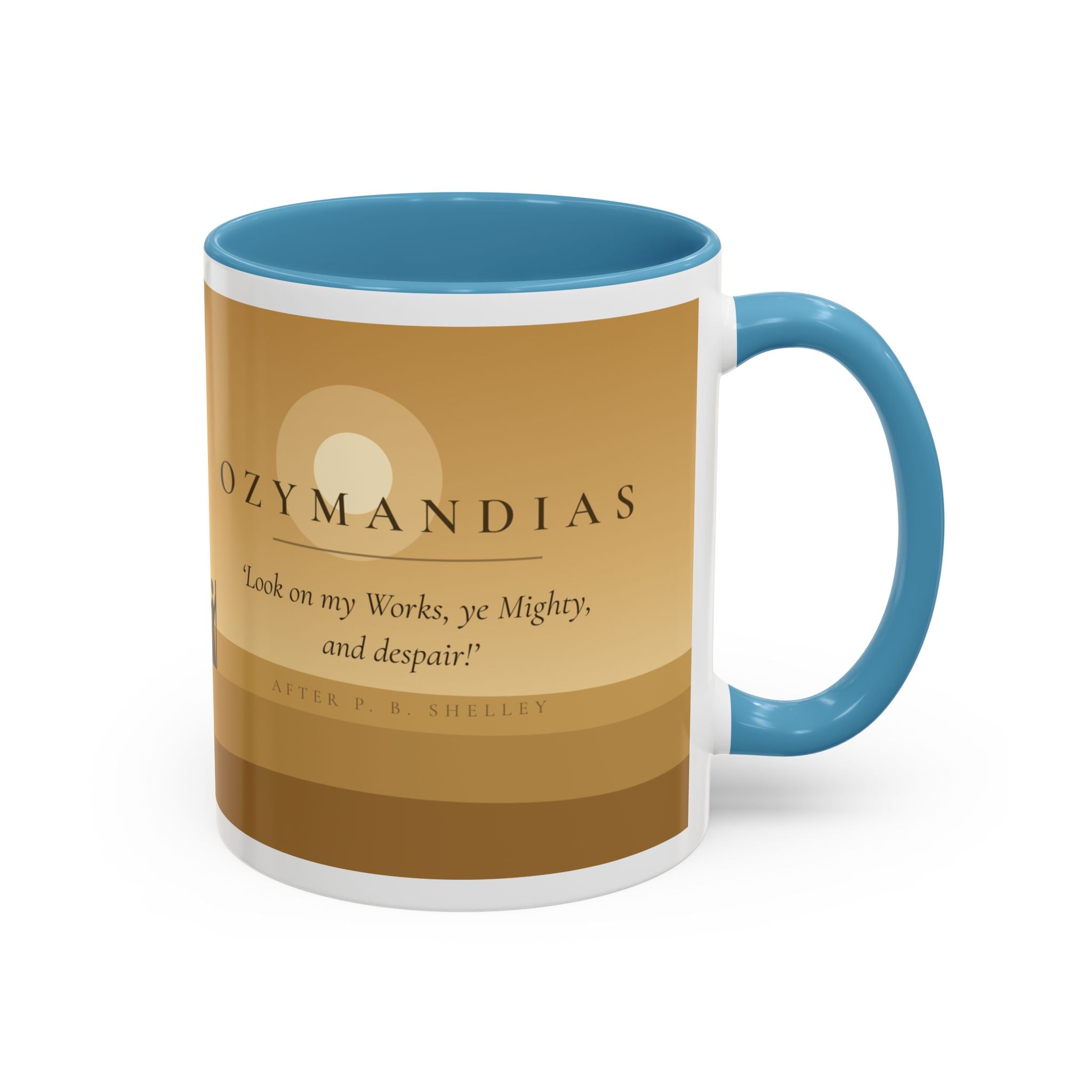 Ozymandias Mug — Shelley's Sonnet | Palimpsest