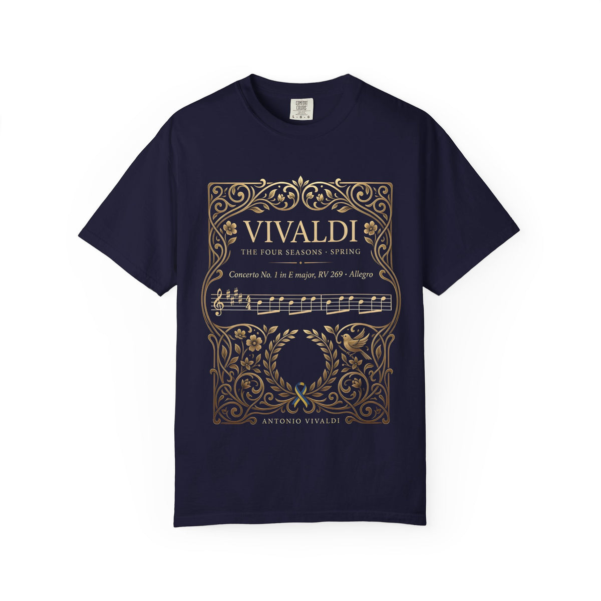 Vivaldi T-Shirt — The Four Seasons "Spring" RV 269