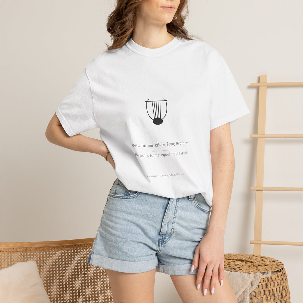 Sappho Tee — Fragment 31 | Palimpsest