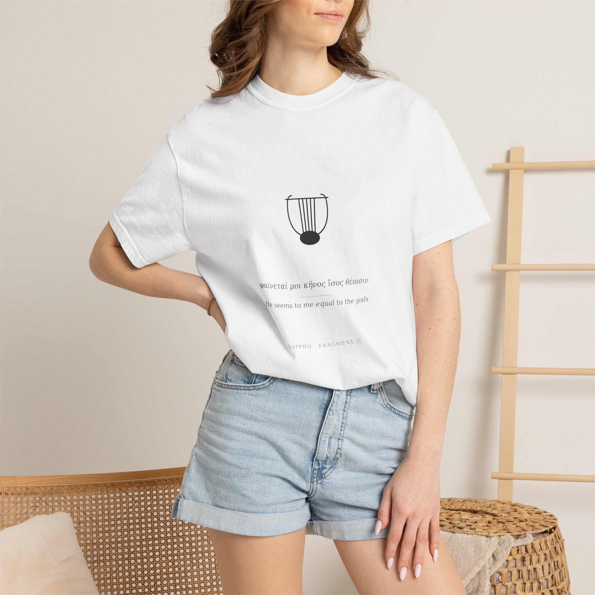 Sappho Tee — Fragment 31 | Palimpsest