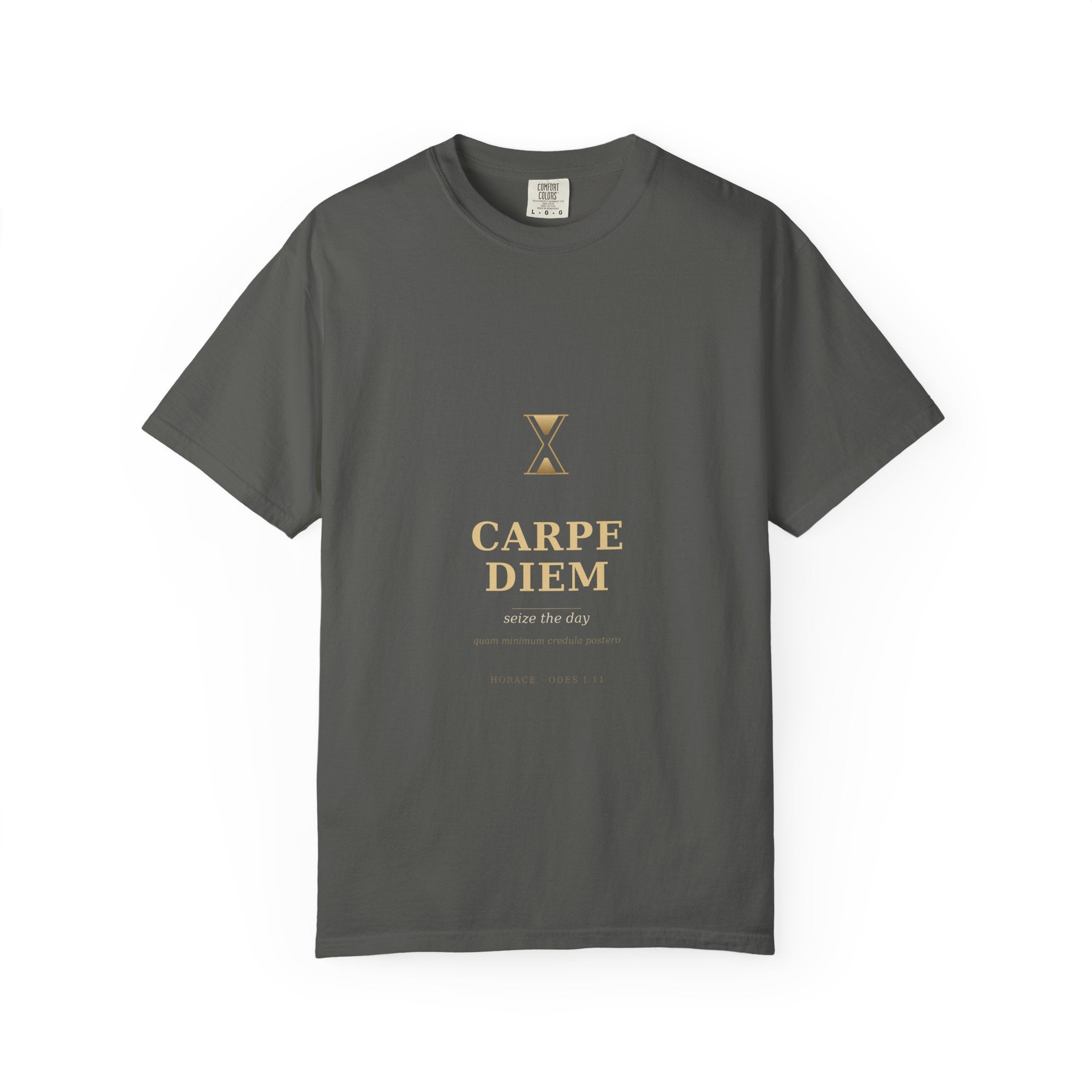 Carpe Diem Tee — Horace | Palimpsest