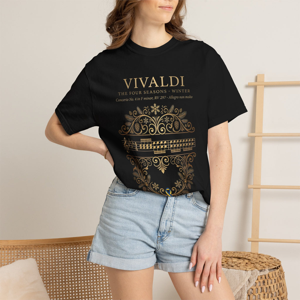 Vivaldi T-Shirt — The Four Seasons "Winter" RV 297