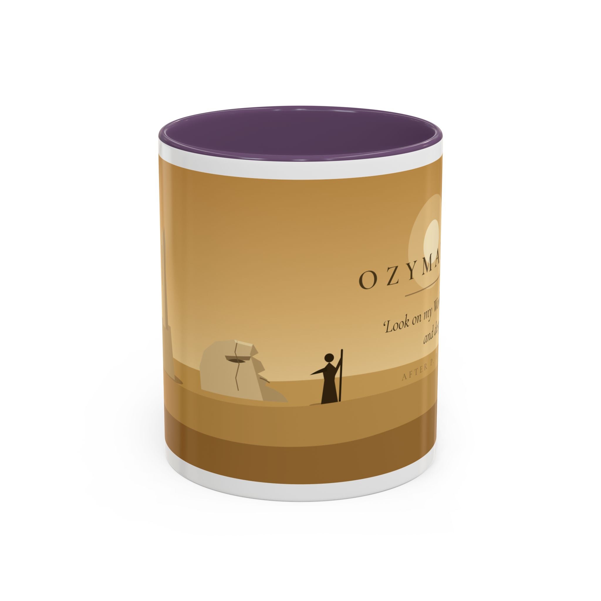 Ozymandias Mug — Shelley's Sonnet | Palimpsest