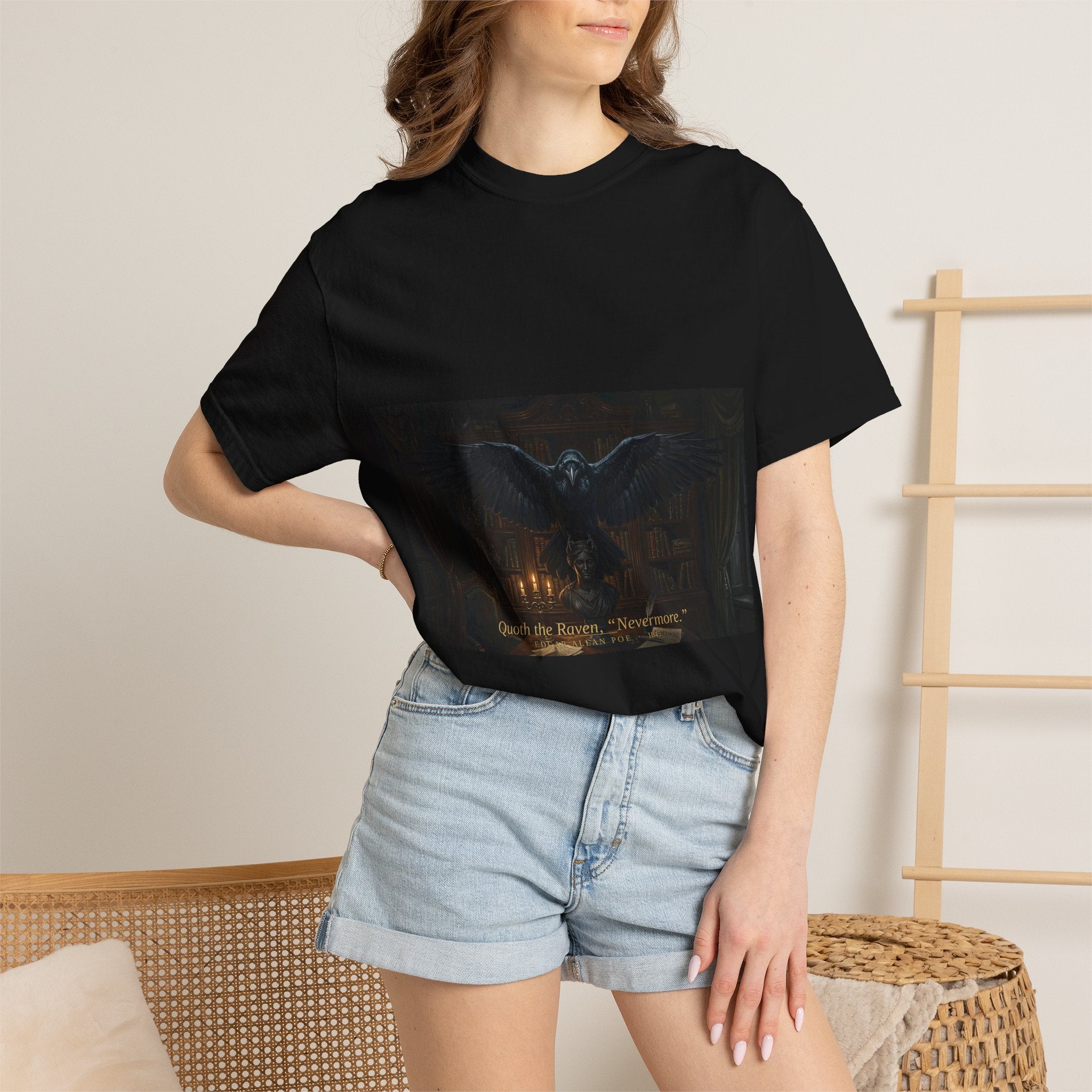 The Raven Tee — Poe | Palimpsest