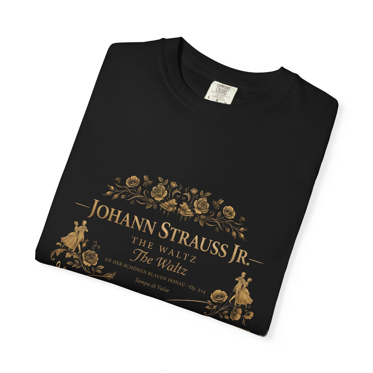 Johann Strauss II T-Shirt — The Blue Danube Waltz (Op. 314)