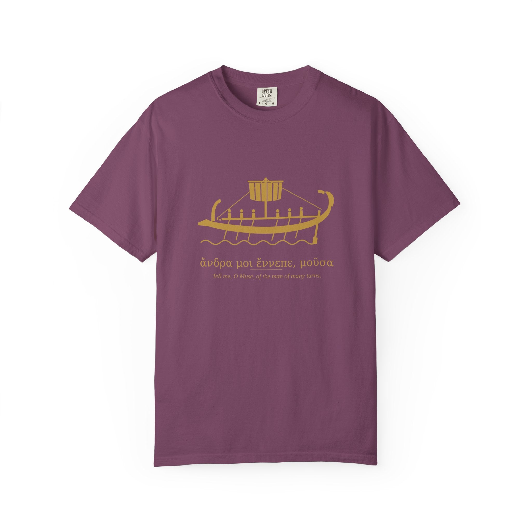 Odyssey Ship Tee — Homer's Galley | Palimpsest