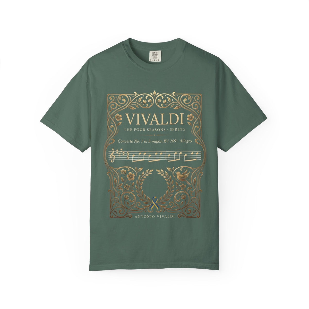 Vivaldi T-Shirt — The Four Seasons "Spring" RV 269