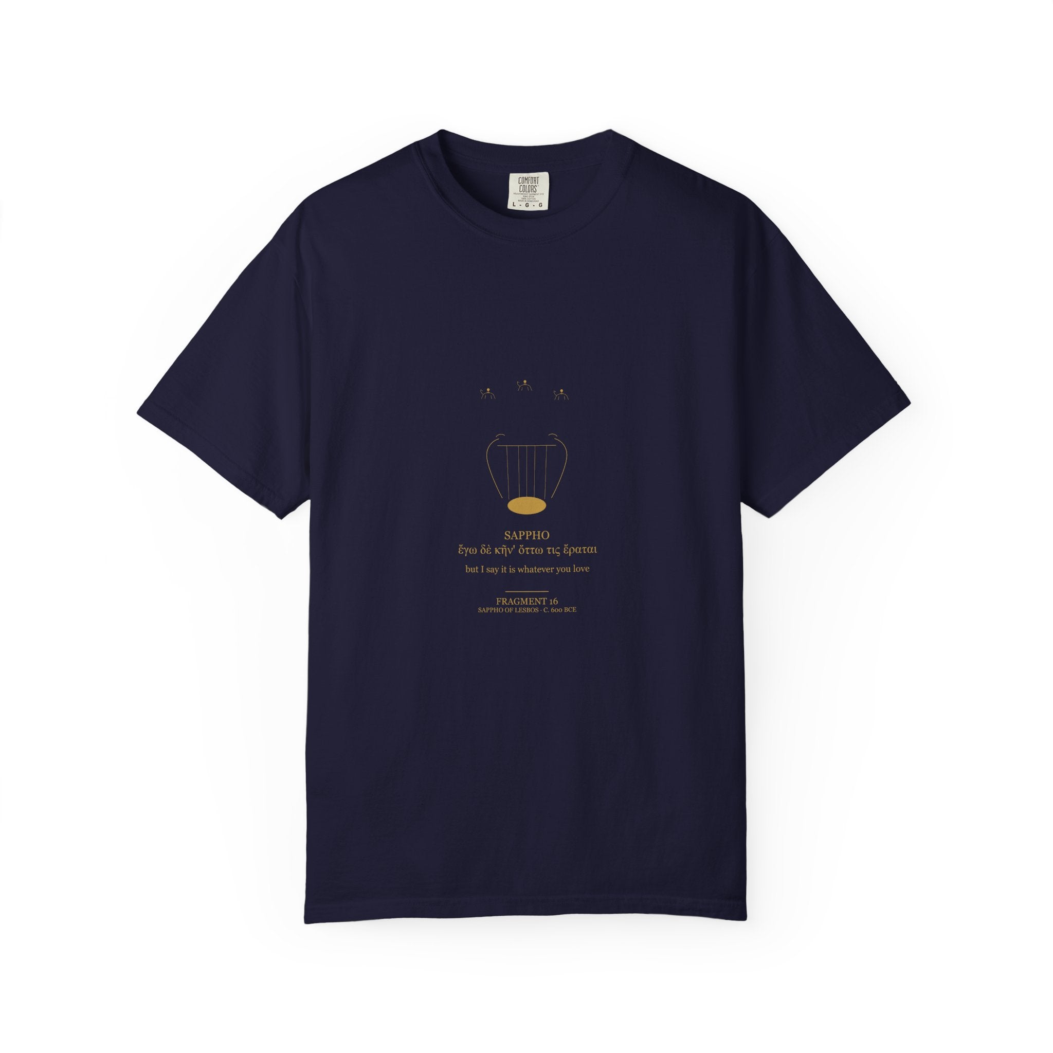 Sappho Tee — Fragment 16 | Palimpsest