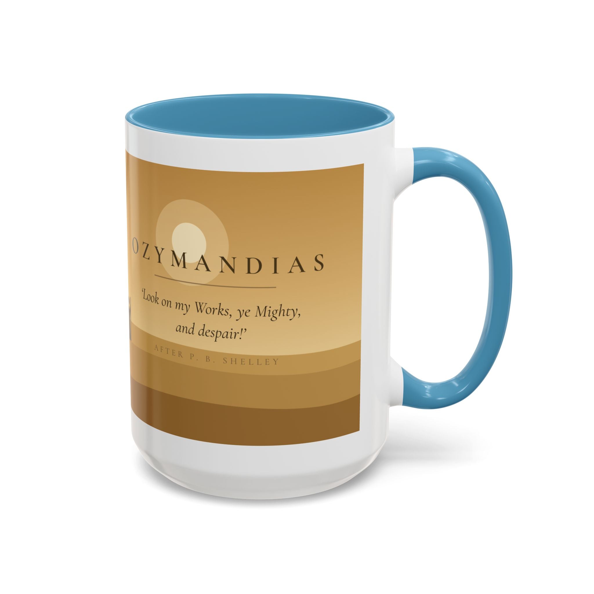 Ozymandias Mug — Shelley's Sonnet | Palimpsest