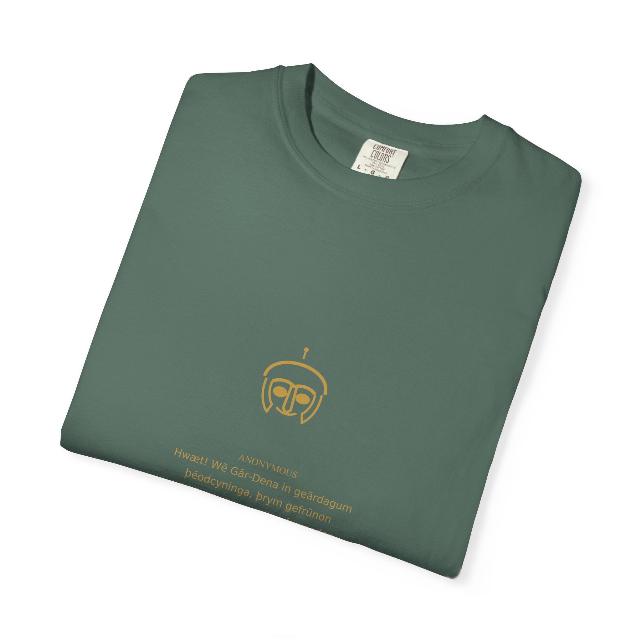 Beowulf Tee — Old English Epic | Palimpsest