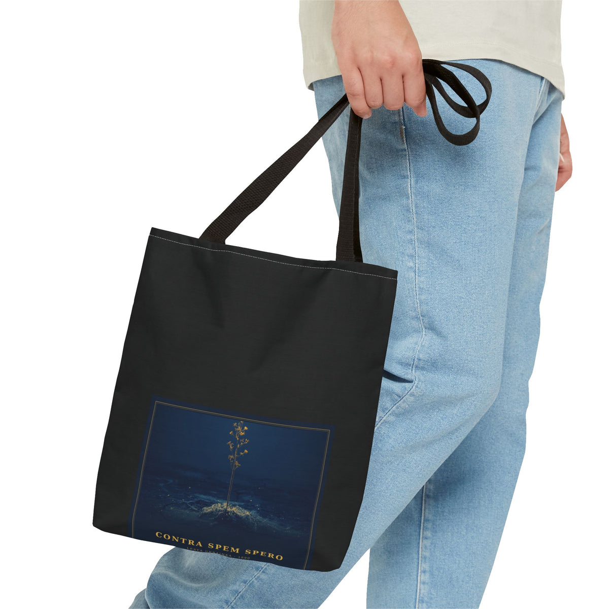 Contra Spem Spero Tote Bag — Lesya Ukrainka | Ukrainian Poem Literary Tote | Palimpsest