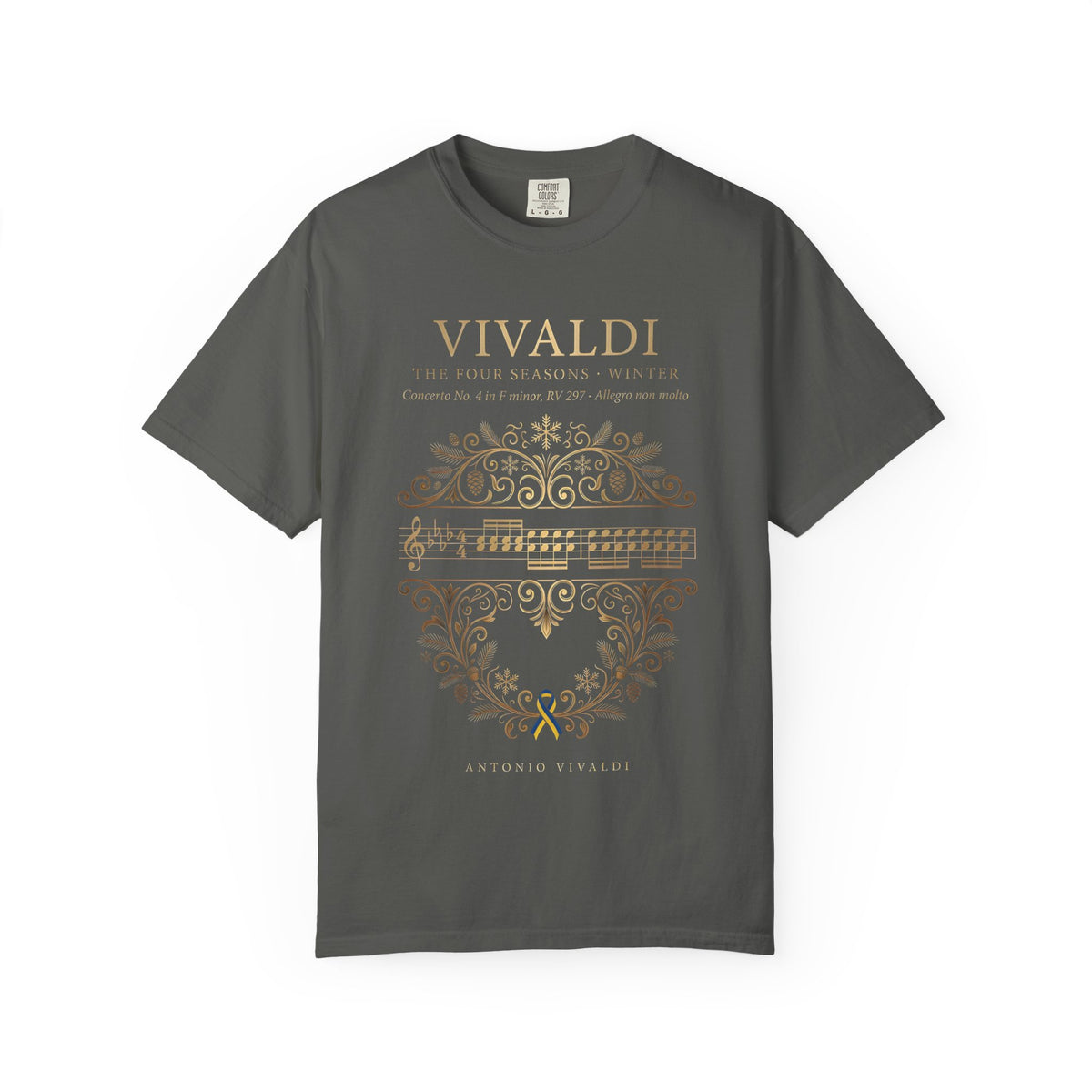 Vivaldi T-Shirt — The Four Seasons "Winter" RV 297